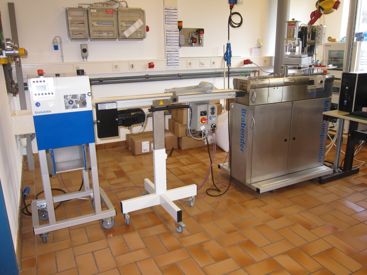 Doppelschneckenextruder Brabender 